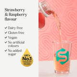 Symprove strawberry and raspberry probiotic drink supplement 500ml (British brand)