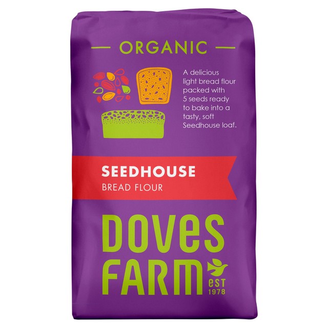 Doves Farm Organic Seedhouse Bread Flour 1kg - British product