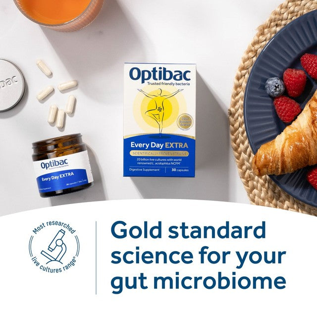 Optibac Probiotics Every Day Extra 90 Capsules, imported from the UK