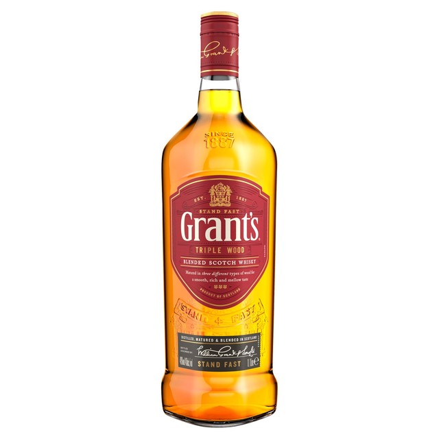 Grant's Triple Wood blended Scotch whisky - British product