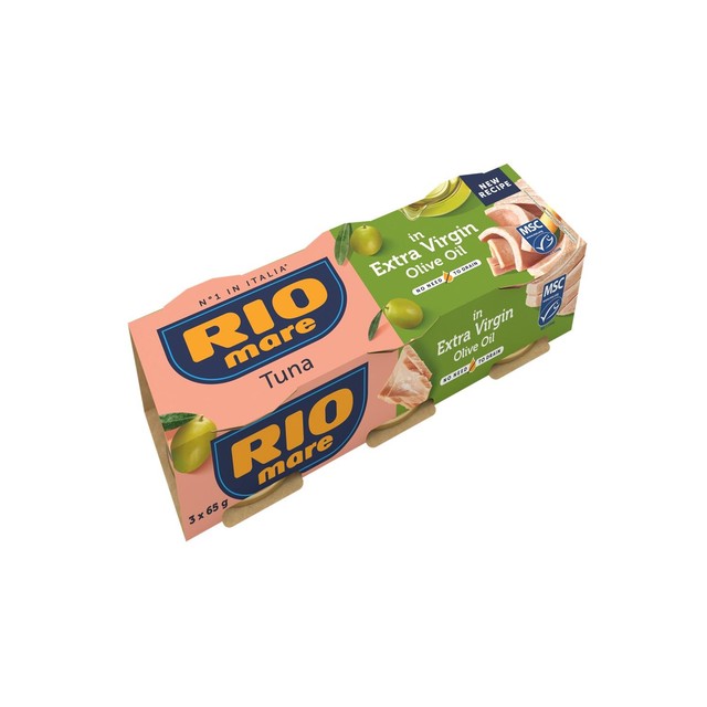 Rio Mare canned tuna in extra virgin olive oil 65g, imported from the UK