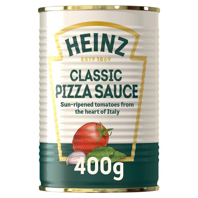 Heinz Classic Pizza Sauce Italian blended tomatoes 400g, UK version