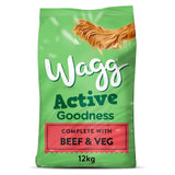 Wagg dry dog food beef and vegetable 12kg (British brand)
