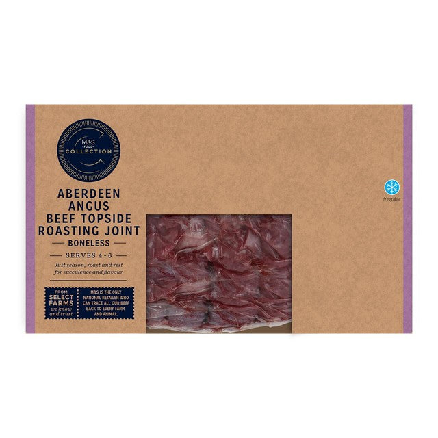 M&S topside beef roasting joint 1.25kg, imported from the UK
