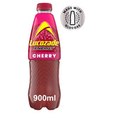 Lucozade Energy Cherry drink 900ml, imported from the UK