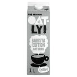 Oatly Barista Chilled Oat Drink 1L, imported from the UK