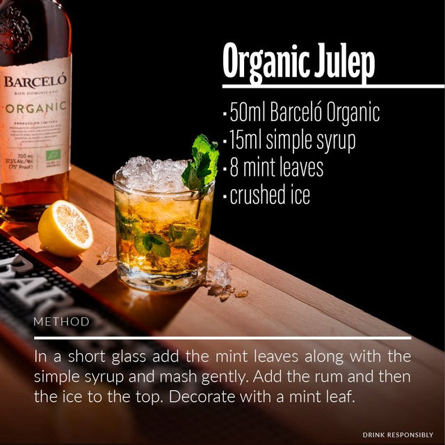 Barcelo Organic Dominican Rum, UK version