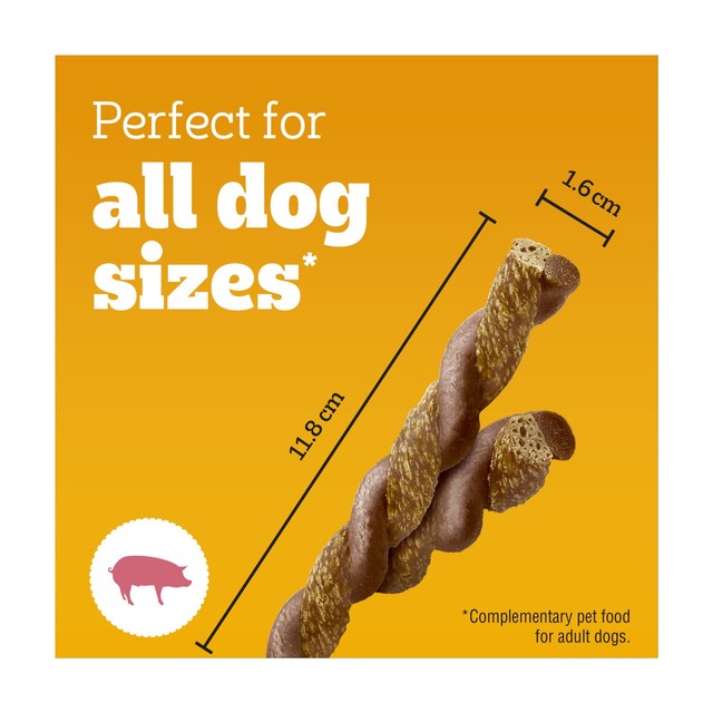 Pedigree Rodeo Duos dog treats Chicken & Bacon, UK version
