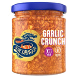 Blue Dragon Garlic Crunch condiment, imported from the UK
