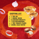 Schwartz Chicken Chasseur recipe mix 40g (British brand)