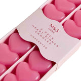 M&S heart dinner candles 26.8 cm pack of two (British brand)