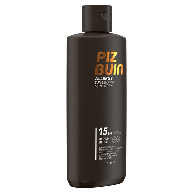Piz Buin SPF15 sun lotion 200ml, imported from the UK