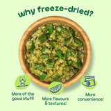 More Toddler Meals Super Green Pasta Stars toddler meal 150g (British brand)