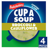 Batchelors Cup a Soup Broccoli & Cauliflower 4 pack 101g, UK version