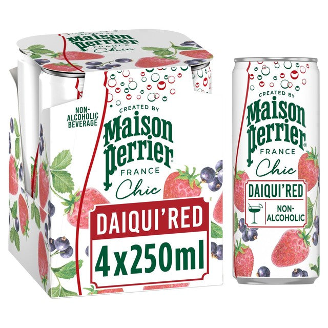Maison Perrier Daiqui'red sparkling drink 250ml - British product