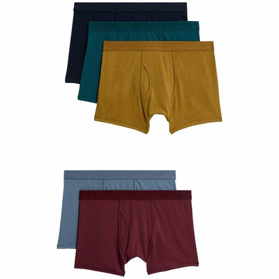 M&S Baumwoll-Stretch Trunks Cool and Fresh Herrenunterwäsche L