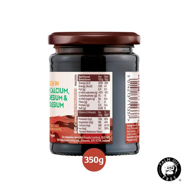 Meridian Organic Blackstrap Molasses 350g, imported from the UK
