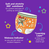 Huggies Pull-Ups day time unisex training pants size 6, UK version