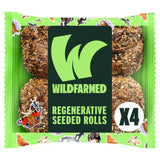 Wildfarmed seeded bread rolls 264g (British brand)