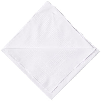 M&S Mouchoirs Purs Coton Antibactériens Blancs Lot de 10