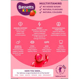 Bassetts strawberry multivitamin gummies 30 gummies - British product