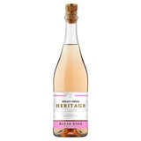 Mighty Brew Heritage Blush Rose Organic Kombucha 750ml, imported from the UK