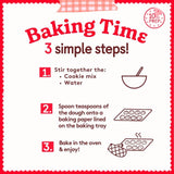 Betty Crocker chocolate chip cookie mix 200g - British product
