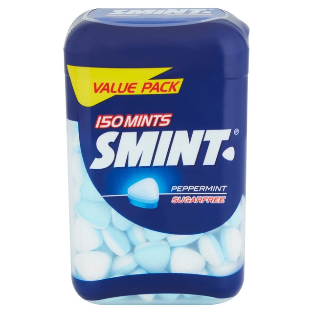 Smint peppermint sugar free mints 150 per pack (British brand)