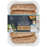 M&S Italian style sausages 400g, imported from the UK