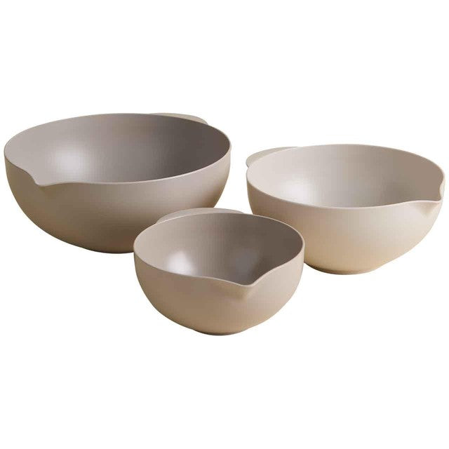 M&S cream mixing bowls set of 3 - British product