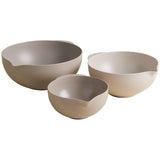 M&S cream mixing bowls set of 3 - British product