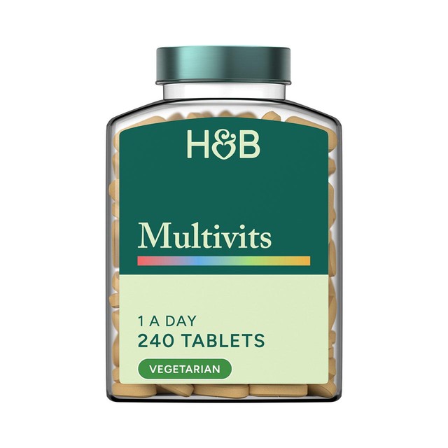 Holland and Barrett multivitamin tablets 240 tablets, UK version