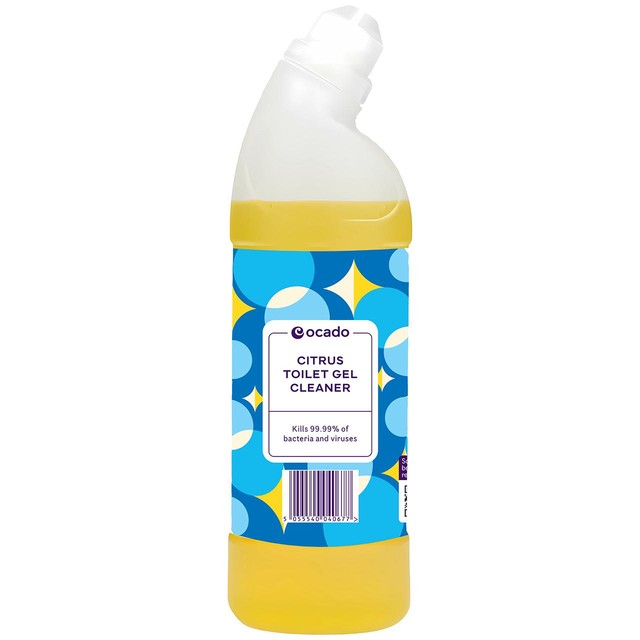 Ocado citrus toilet gel cleaner 750ml, imported from the UK
