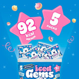 McVitie's Iced Gems biscuits with raspberry, blackcurrant and lemon flavour icing 5-pack, imported from the UK