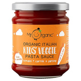 Mr Organic tomato carrot parsnip pasta sauce 200g, imported from the UK