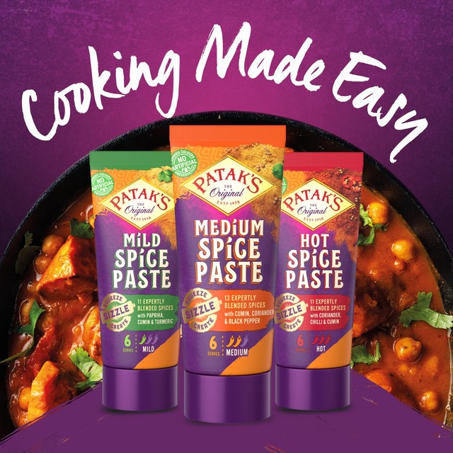 Patak's medium curry spice paste 135g, imported from the UK