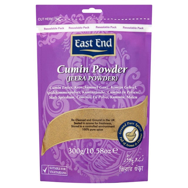 East End ground cumin spice, UK version