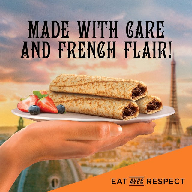 St Pierre chocolate and hazelnut filled crepes 6x32g (British brand)