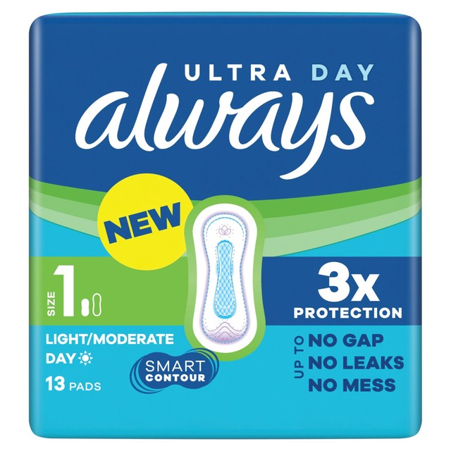 Always Ultra Normal sanitary towels Size 1 - British product