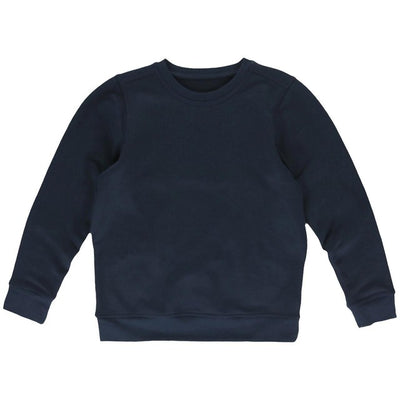 Sweatshirt scolaire unisexe coupe droite M&S Marine pour enfant 7-8 ans