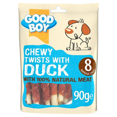 Good Boy Chewy Twists med and hundegodbiter 90 g