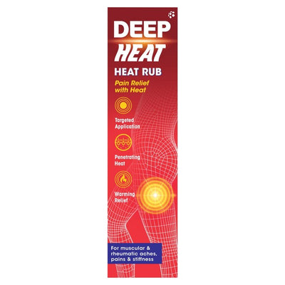 M&S Deep Heat Rub Muscle Pain Relief Rub 35g- Buy online at McGrocer