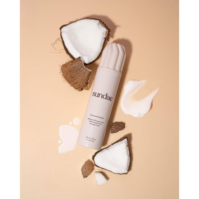 Sundae Shower Foam Coconut Cream - British product