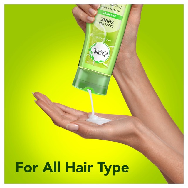 Herbal Essences Dazzling Shine Lime Shampoo 400ml - British product