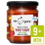 Mr Organic tomato carrot parsnip pasta sauce 200g, imported from the UK