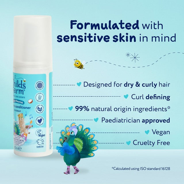 Childs Farm Coconut Coco-Nourish leave-in conditioner 125ml - British product