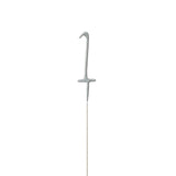 Unique Party silver sparkler candle number 1 (British brand)