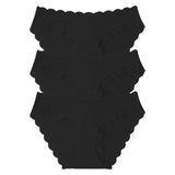 Stripe & Stare black knickers size S (British brand)