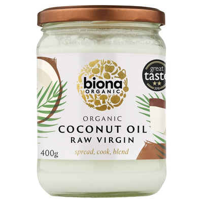 Biona Bio Roh-Virgin Kokosöl 400ml