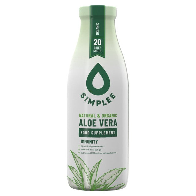 Simplee Aloe organic aloe vera juice 1000ml (British brand)